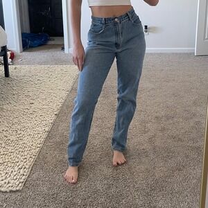 Vintage Gitano 90s‎ Straight Leg High Waist Medium Wash Jeans